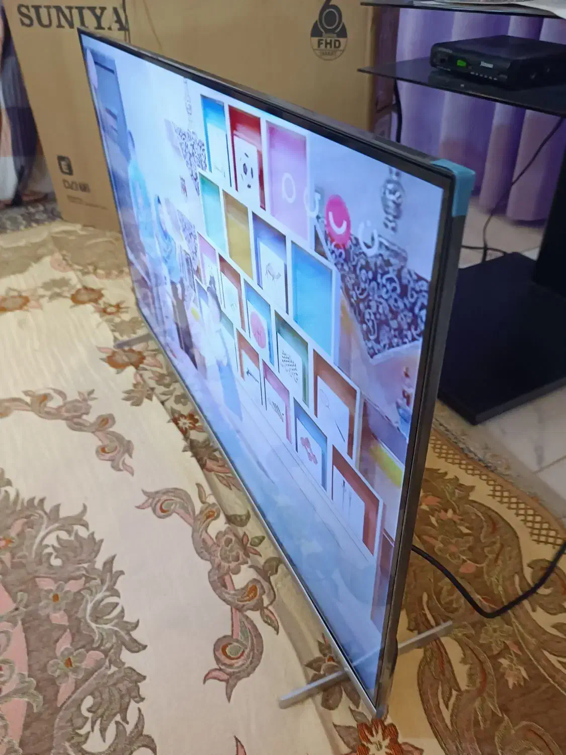 تلویزیون ال ای دی... هوشمند|تلویزیون و پروژکتور|لاهیجان, کوی استادان|دیوار