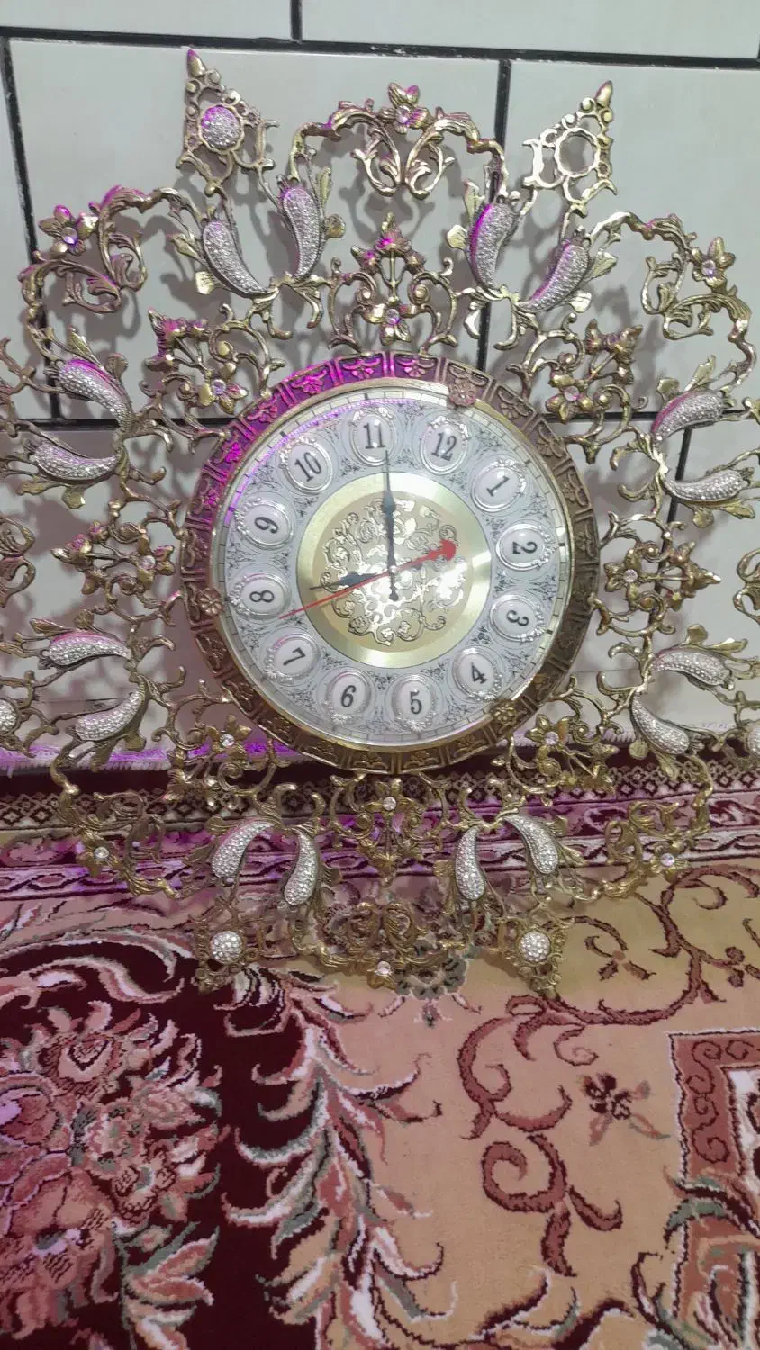 ساعت برنجی|ساعت دیواری و تزئینی|بروجرد, |دیوار