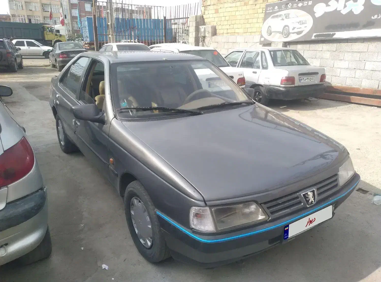 پژو ۴۰۵  مدل ۹۰ خاکستری دوگانه کارخانه|خودرو سواری و وانت|پارس‌آباد, |دیوار