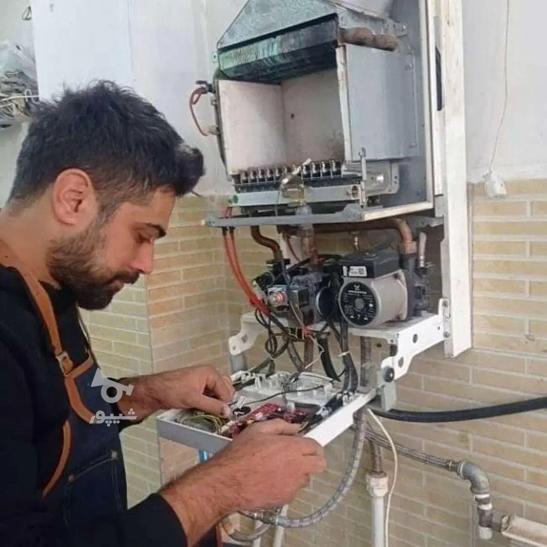 نصب تعمیرات سرویس پکیج دیواری بخاری تصفیه اب کولر|خدمات پیشه و مهارت|بابلسر, |دیوار