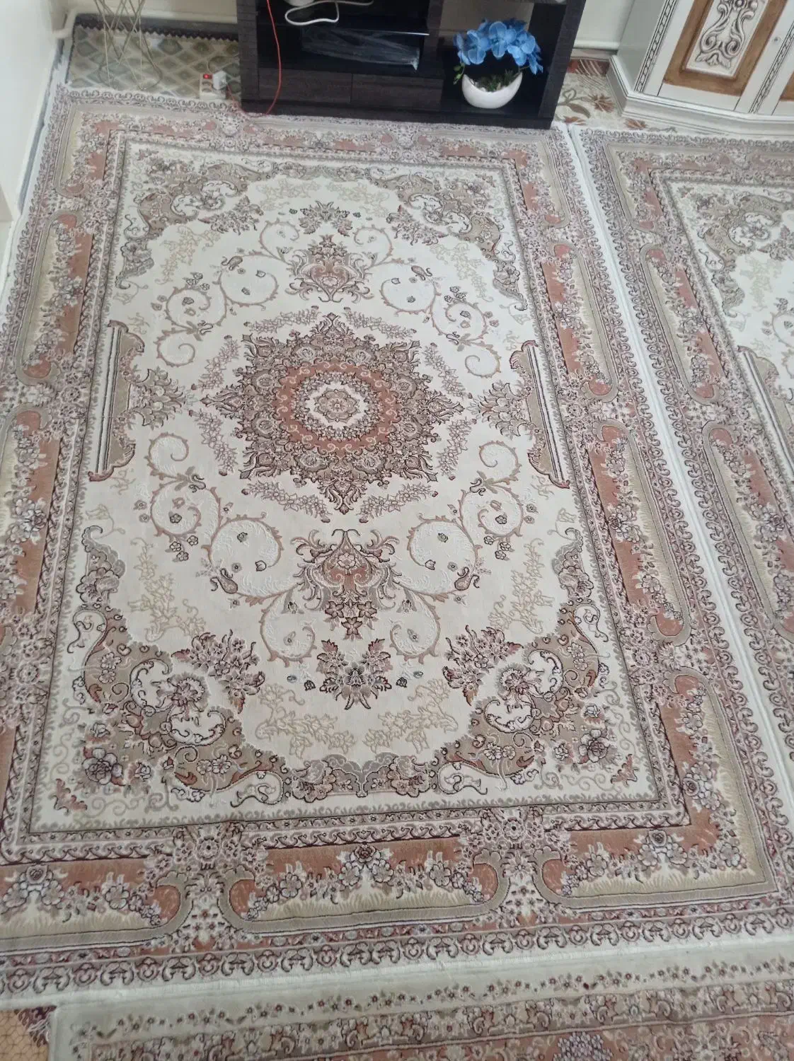 فرش شش متری جفت طرح بهشت|فرش|گلستان (تهران), |دیوار