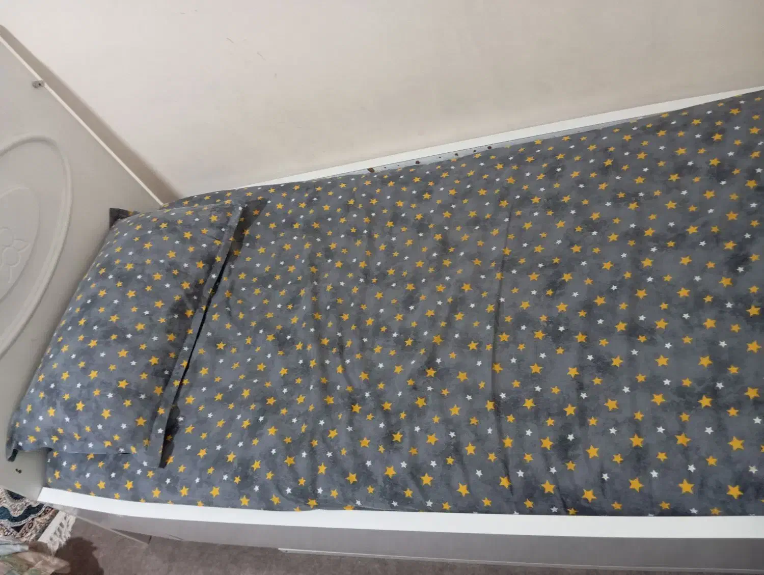 تشک تک نفره همراه با رو تختی و روبالشی|تشک تختخواب|میاندوآب, |دیوار