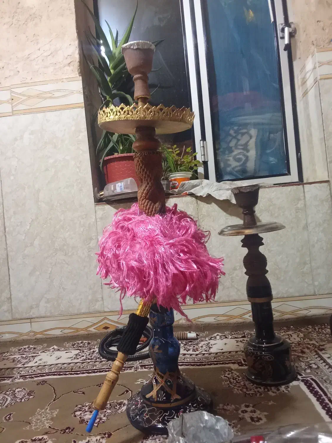 قلیان دوسیب|کلکسیون و سرگرمی|بیستون, |دیوار