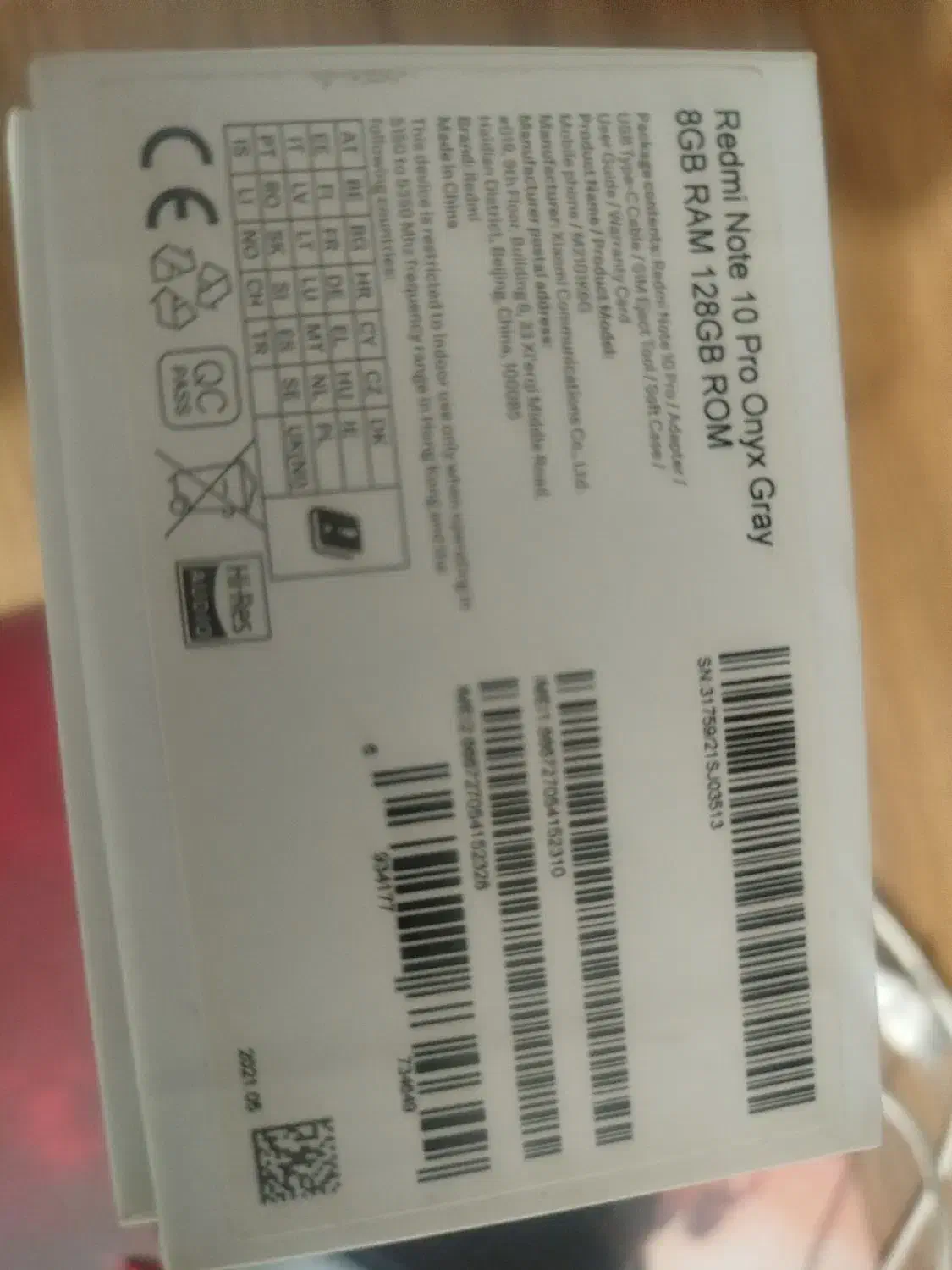 شیامی ( ردمی ) نوت ۱۰پرو ۱۲۸|موبایل|میانه, |دیوار