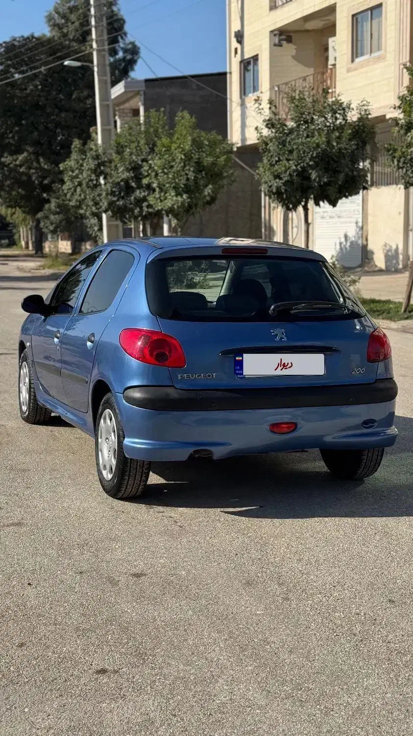 پژو۲۰۶تیپ ۵مدل ۹۴|خودرو سواری و وانت|ساری, |دیوار