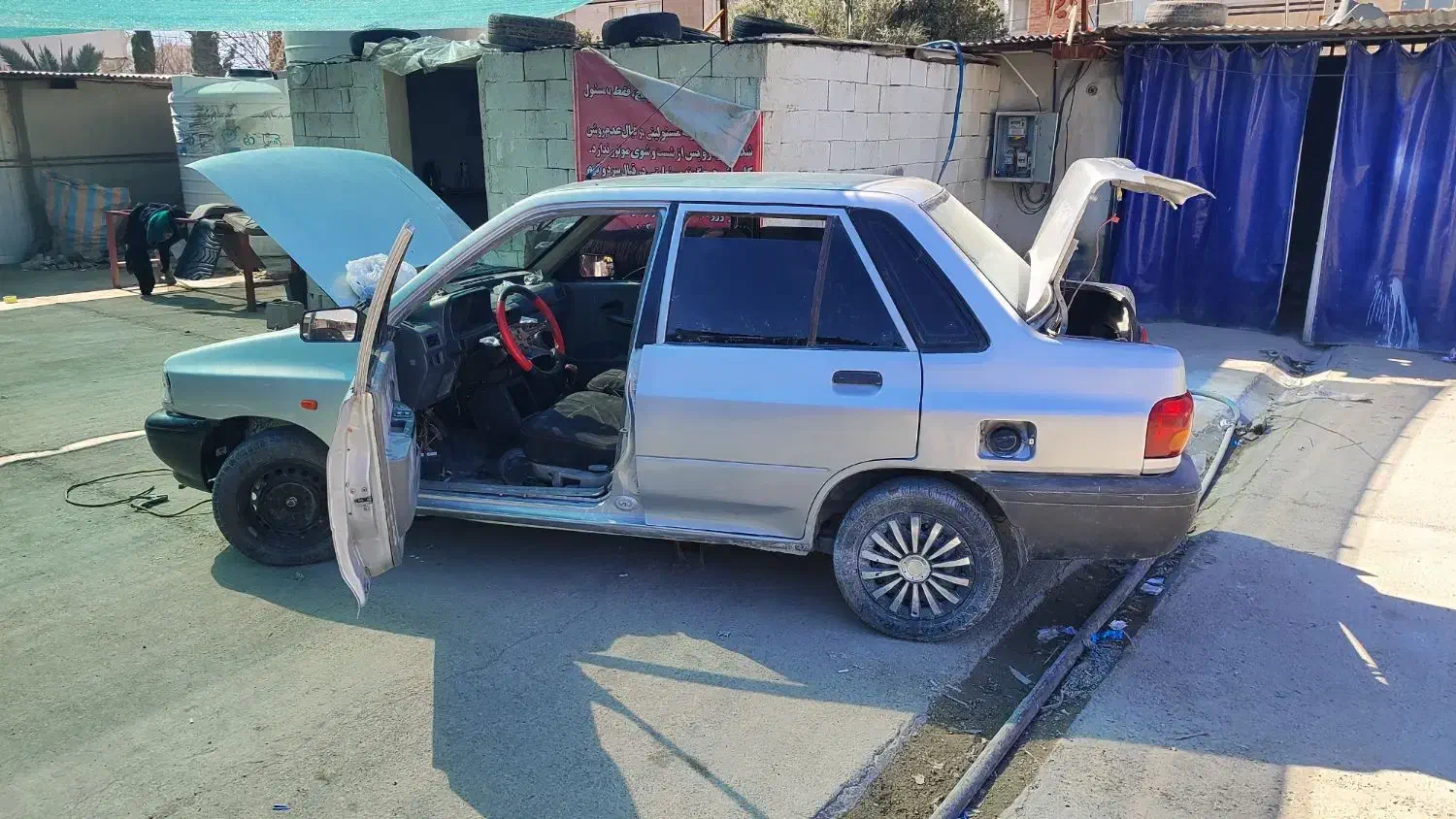 پراید مدل 86|خودرو سواری و وانت|شیراز, میانرود|دیوار