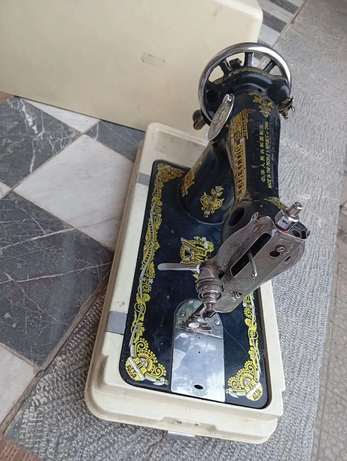 چرخ خیاطی دستی مدل پروانه|چرخ خیاطی و ریسندگی|اصفهان, لیمجیر|دیوار