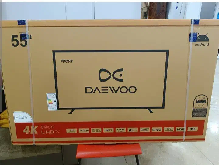 تلویزیون ۵۵اینچ دوو|تلویزیون و پروژکتور|پاکدشت, پاکدشت (مامازند)|دیوار