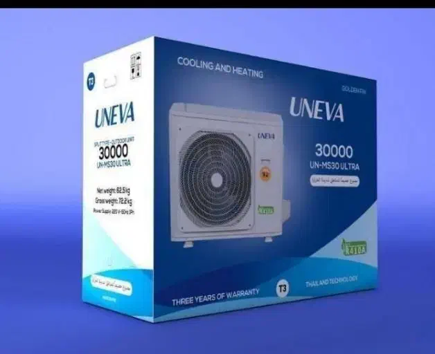 اقساط کولر گازی یونیوا ۳۰۰۰۰۰ هزار|کولر گازی و فنکوئل|خرمآباد, |دیوار