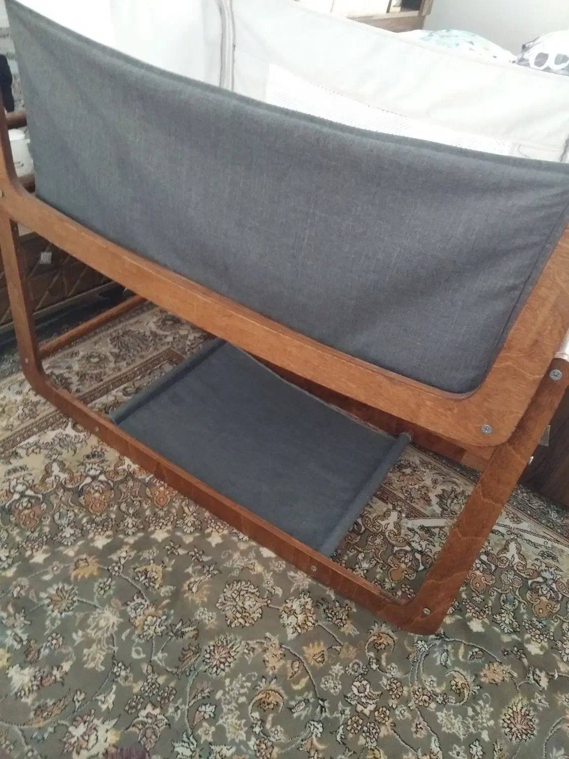 گهواره تخت کودک کنار مادر|تخت و صندلی بچه|هشتگرد, شهرک ریحانه|دیوار