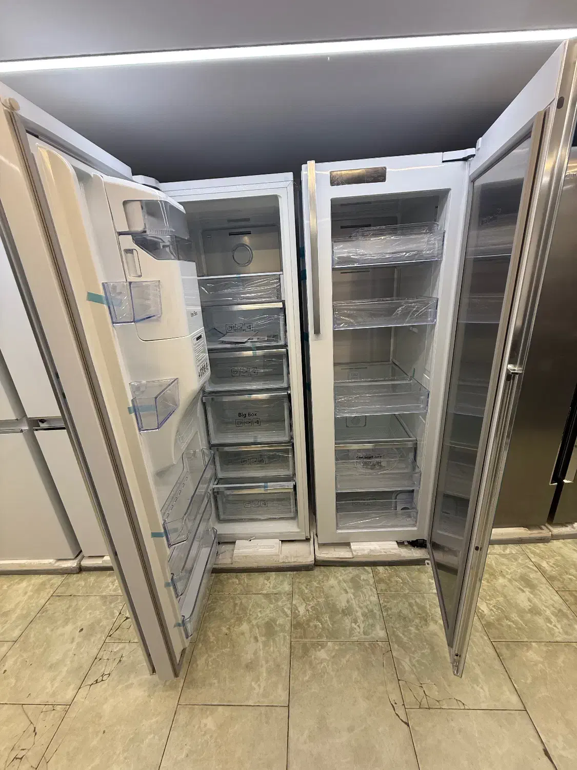 یخچال دوقلو دی پوینت اکسپلور|یخچال و فریزر|هشتگرد, هشتگرد قدیم|دیوار