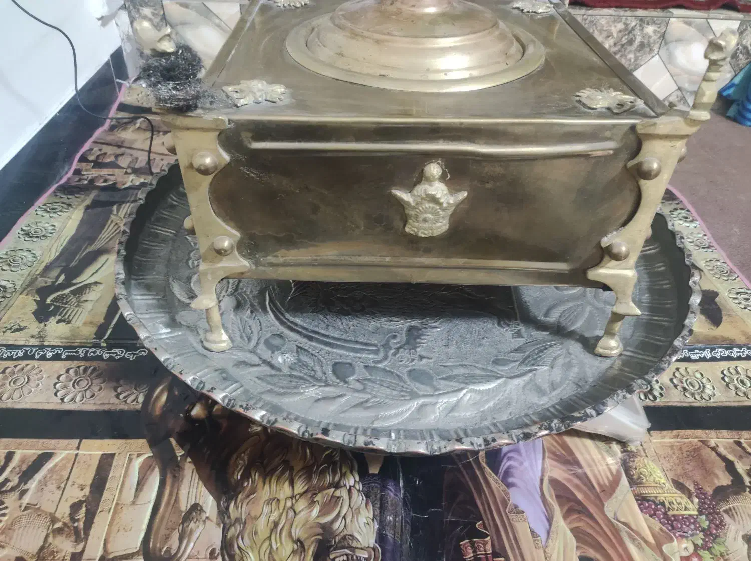 منقل های قدیمی درجه۱|کلکسیون اشیاء عتیقه|کرمانشاه, |دیوار