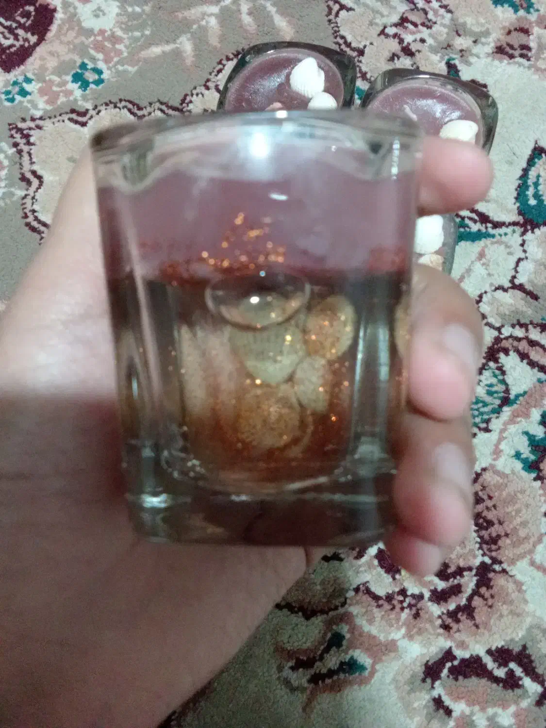 شمع آکواریومی صدف|صنایع دستی و سایر لوازم تزئینی|شیروان (خراسان), |دیوار