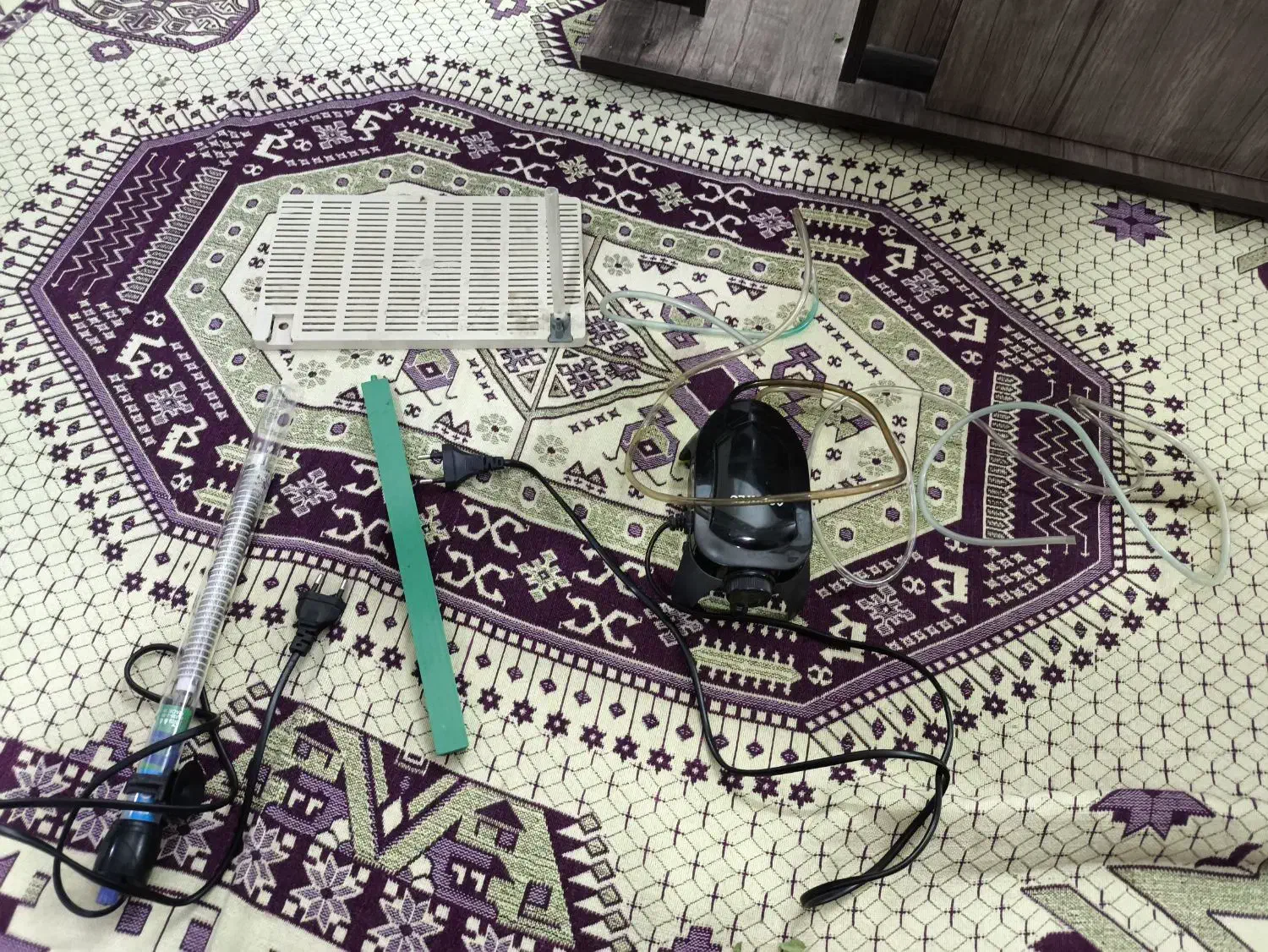 اکواریوم 70*40 همرا با تمام وسایل و میز ام دی اف|لوازم جانبی حیوانات|پاکدشت, شهرک امام رضا|دیوار