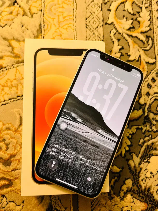 ایفون 12mini لازَروَرَقی|موبایل|نسیم‌شهر, |دیوار