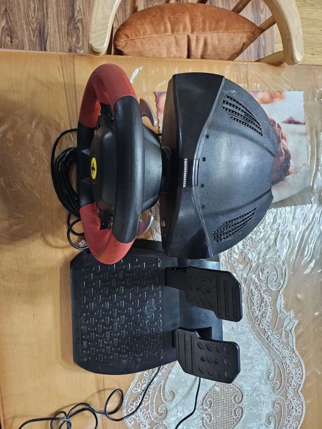 کنسول فرمان بازی Thrustmaster Ferrari 458 Spider|کنسول، بازی ویدئویی و آنلاین|اهواز, شهرک نفت|دیوار