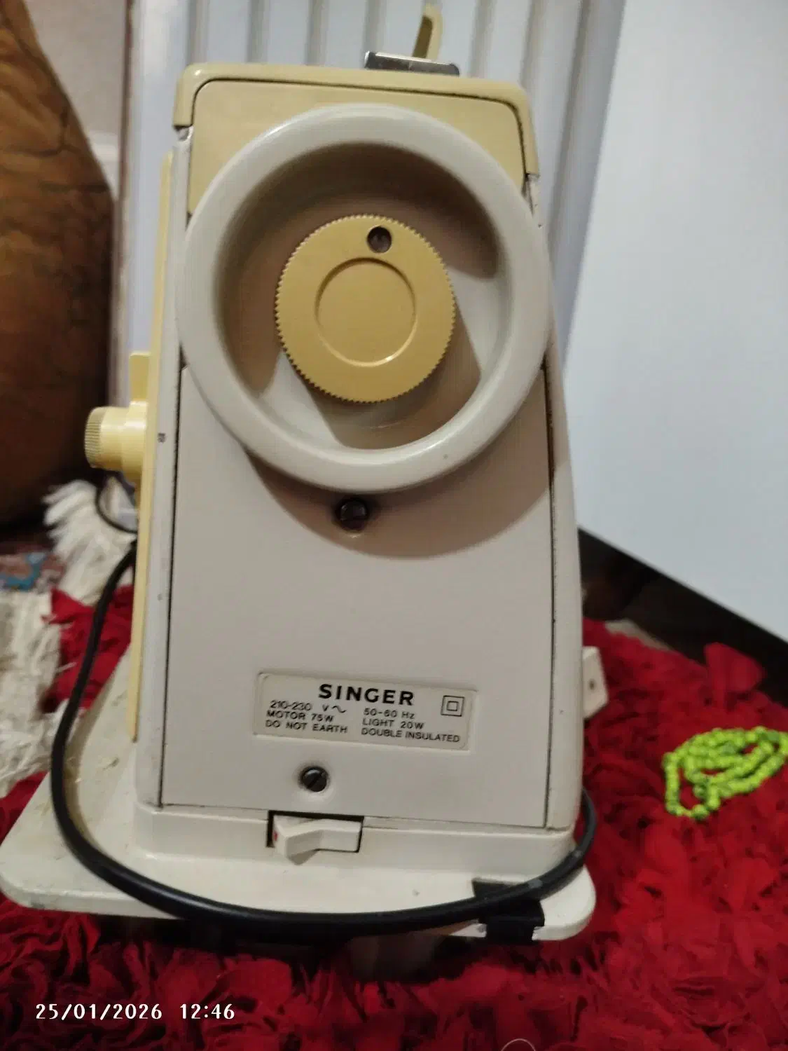 چرخ خیاطی سینگر درحد نو|چرخ خیاطی و ریسندگی|پاکدشت, حصار امیر|دیوار