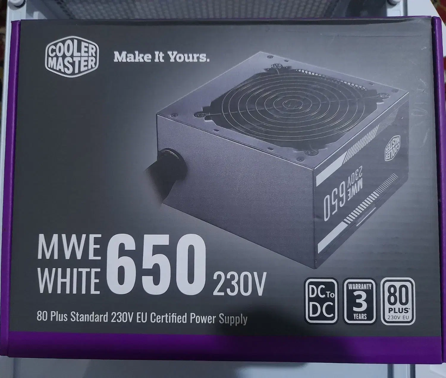 پاور 650W COOLER MASTER MWE WHITE|قطعات و لوازم جانبی رایانه|فولادشهر, مسکن مهر فولادشهر|دیوار
