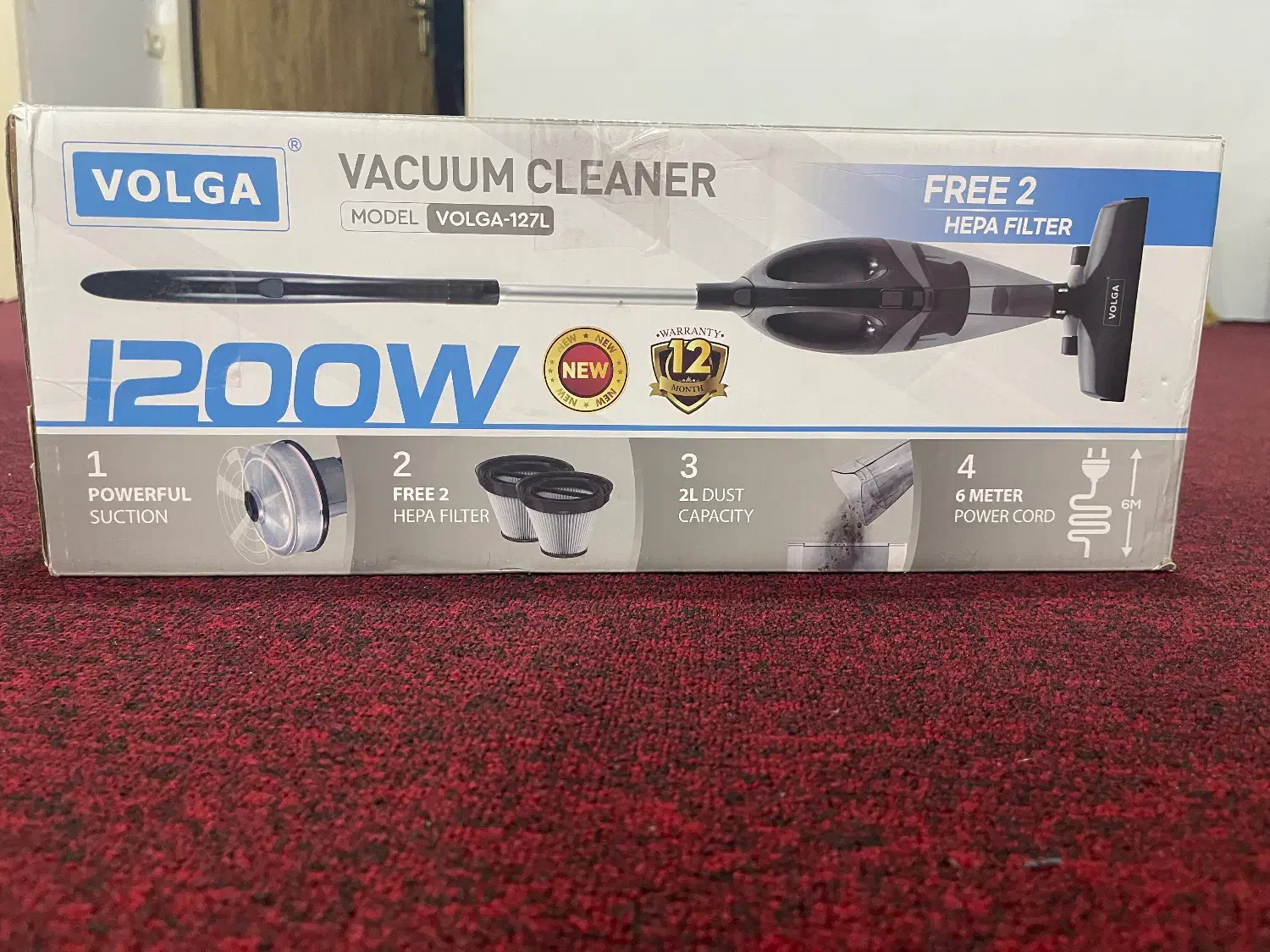 جاروبرقی عصاییVOLGA زیرقیمت بازار|جاروبرقی، جارو شارژی، بخارشو|اسیر, |دیوار