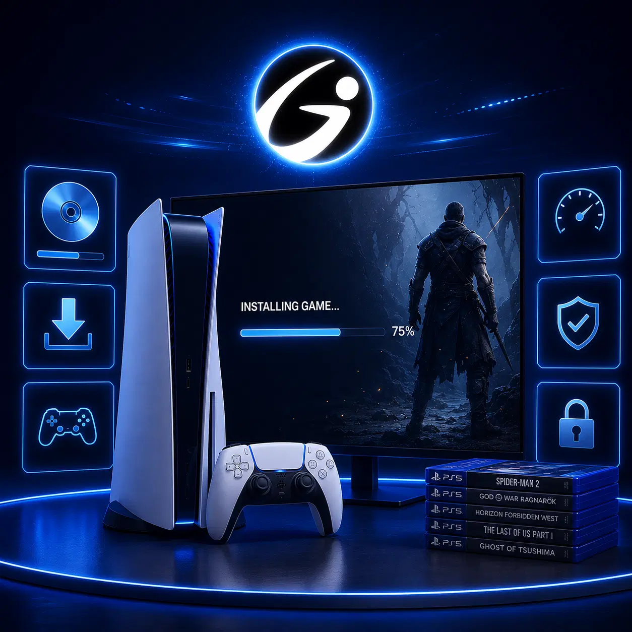 نصب بازی کپی خور و اکانتی GTA VI PS5 - PS4|کنسول، بازی ویدئویی و آنلاین|کرج, دهقان ویلا|دیوار