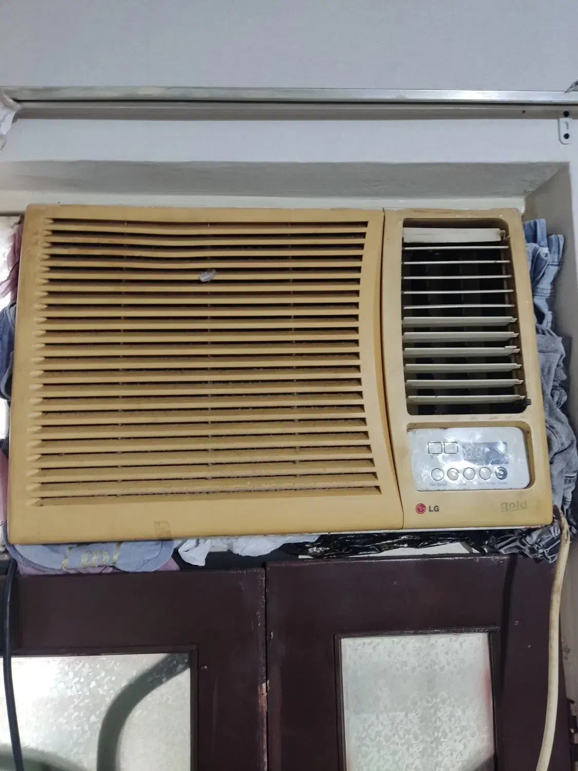 کولر پنجرهای|کولر گازی و فنکوئل|بندر انزلی, اطبا|دیوار