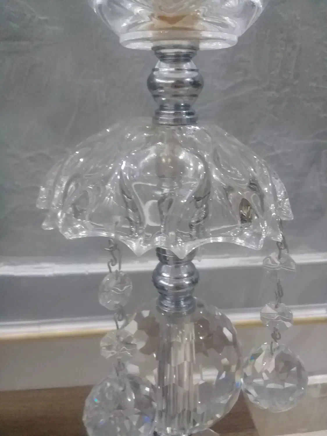 شمعدون کریستال|لوستر و چراغ آویز|مشهد, الهیه|دیوار