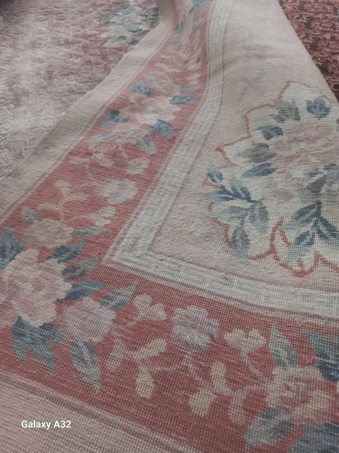 جفت فرش دستبافت ابریشم ۱ونیم در۲ونیم متر|فرش|سراب, |دیوار