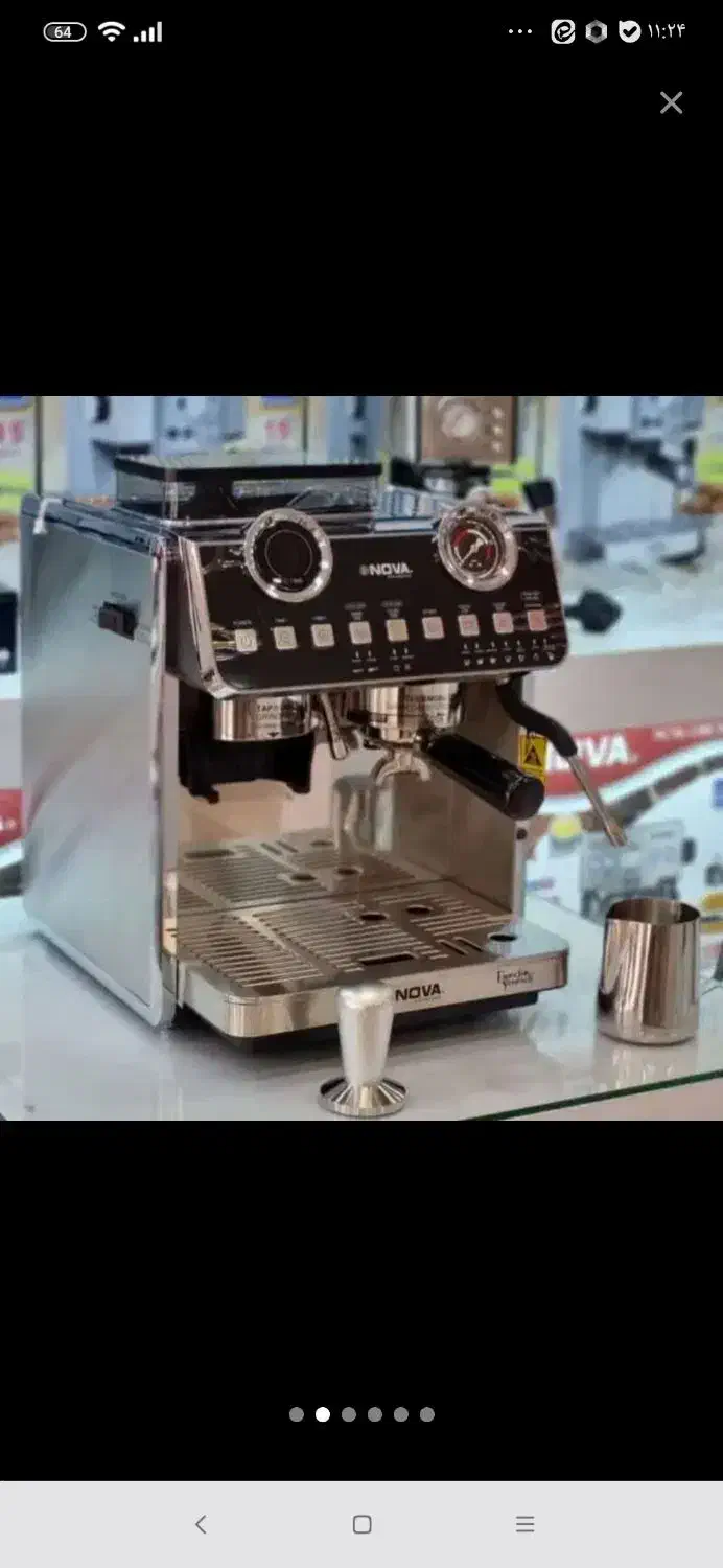اسپرسوساز نوا 164، نو با ظرفیت 2.7 لیتر|سماور، چای‌ساز، قهوه‌ساز|مشهد, عبادی|دیوار