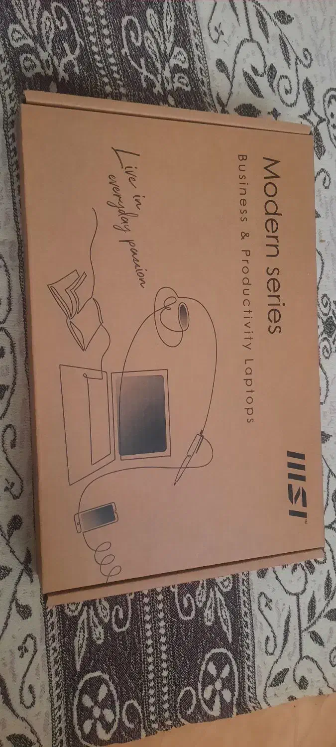 لپ تاپ msi نسل ۱۲  ۱۶رم  هارد ۱  ssd m2|رایانه همراه|تهران, خانی آباد نو شمالی|دیوار