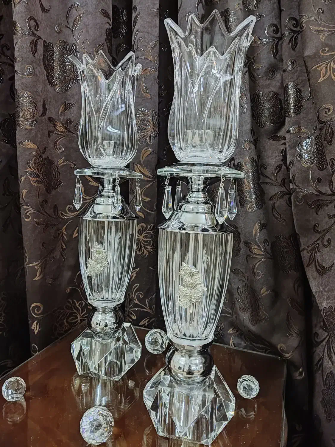 شمعدان کریستال اصل اماریس المان|صنایع دستی و سایر لوازم تزئینی|تهران, پونک|دیوار