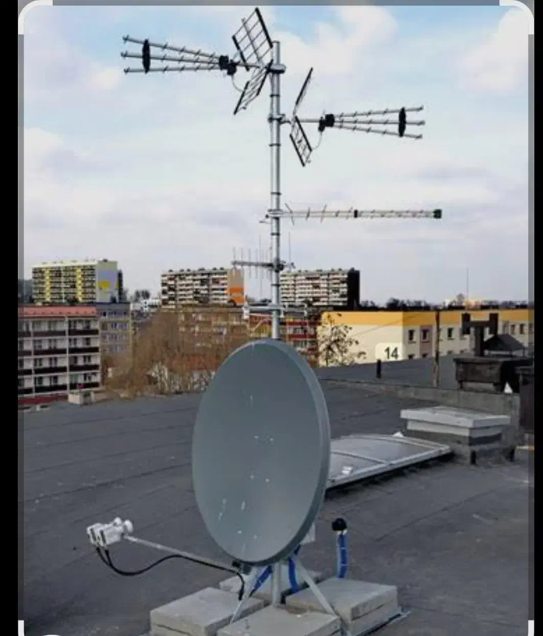 نصب انواع آنتن های ثابت وگردون وتعمیرات دیجیتال|خدمات پیشه و مهارت|قم, کیوانفر|دیوار