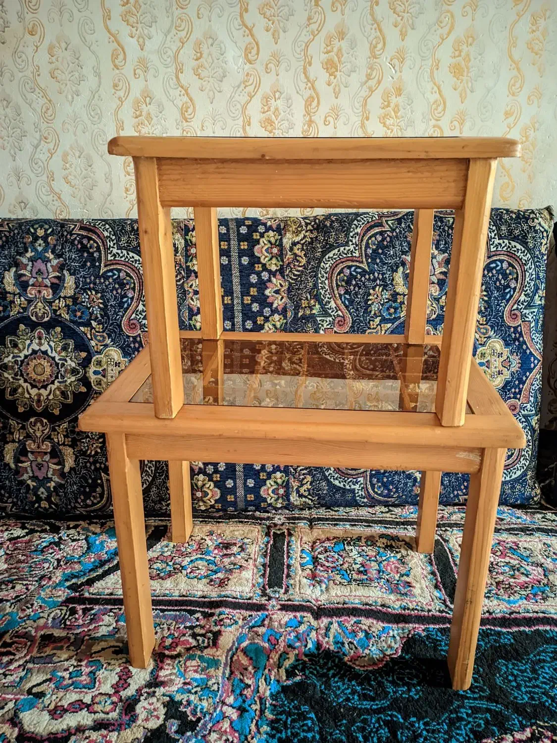 میز جلو مبلی|مبلمان خانگی و میز عسلی|سیاهکل, |دیوار