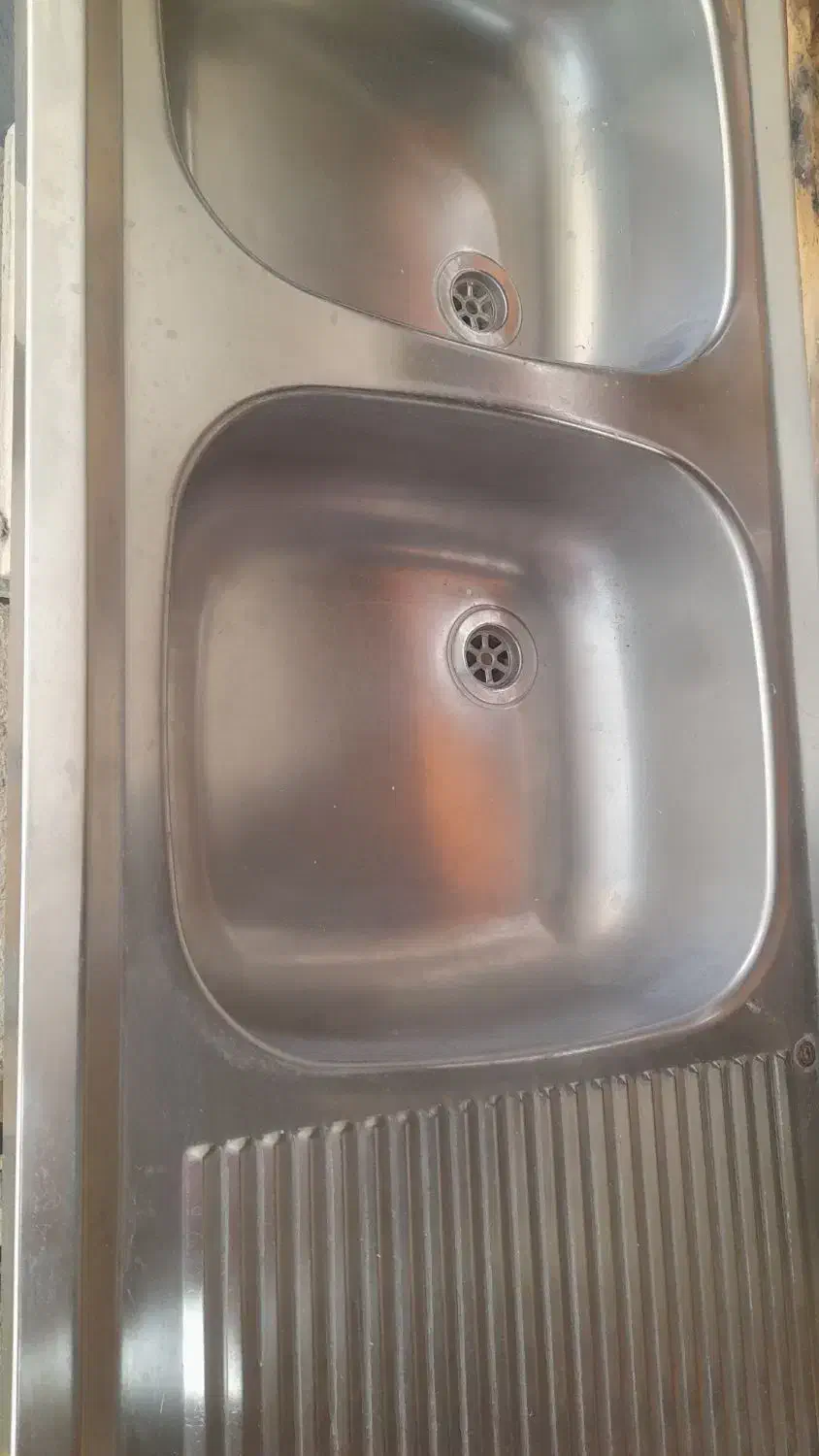 سینک رو کار|آب‌چکان و نظم‌دهنده ظروف|گلپایگان, |دیوار