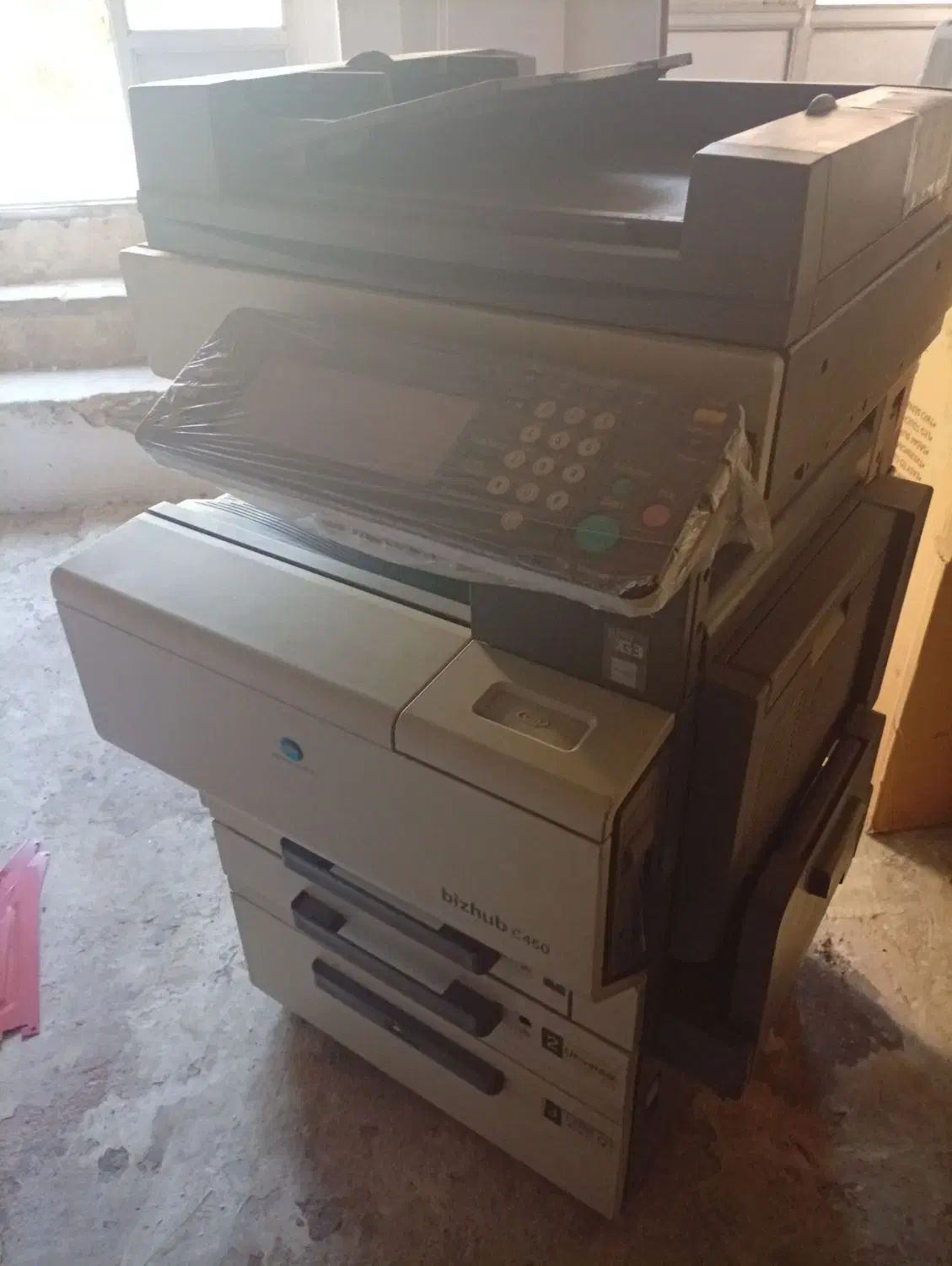 پرینتر کونیکاc450 توشیبا 2006 دستگاه کپی ریکو|پرینتر، اسکنر، کپی، فکس|سنندج, |دیوار