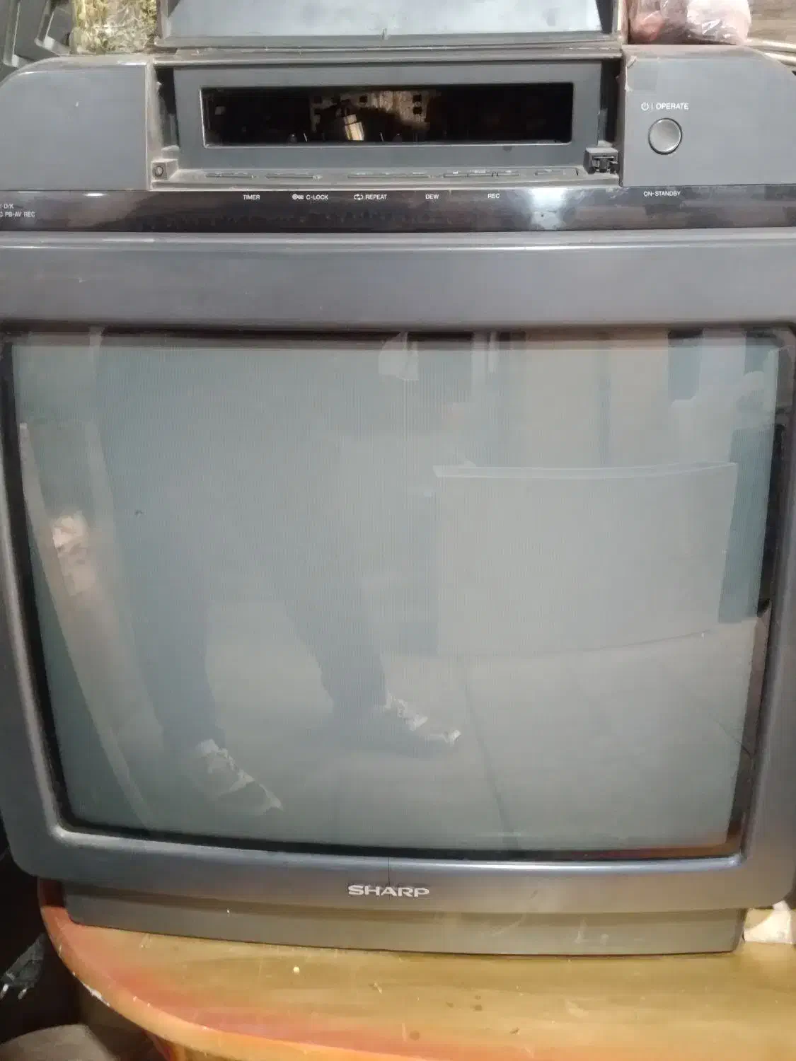 تلوزیون قدیمی دکوری|تلویزیون و پروژکتور|پاکدشت, پارچین|دیوار