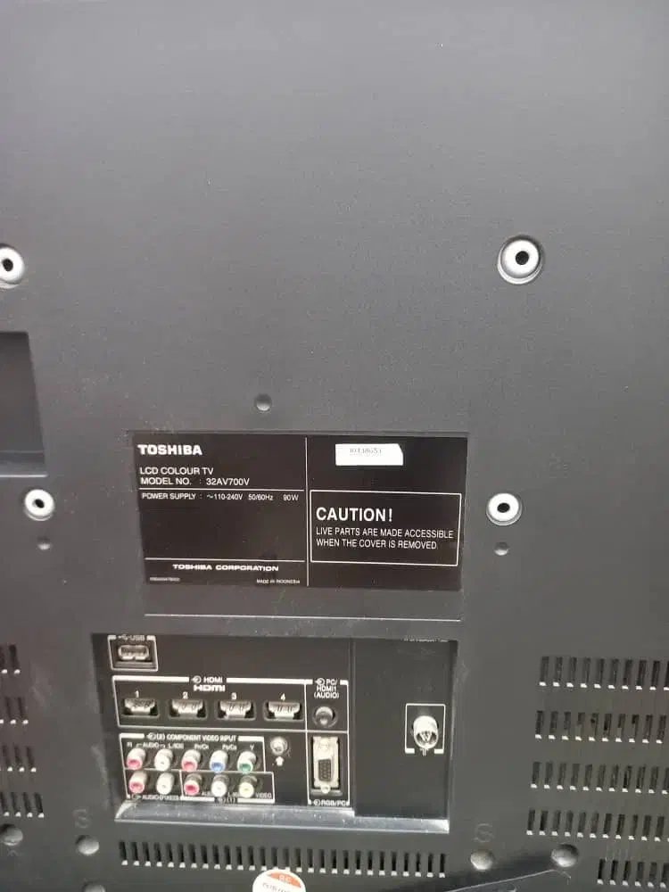 فروش تلویزیون 32 اینچ توشیبا اصل کره|تلویزیون و پروژکتور|قزوین, |دیوار
