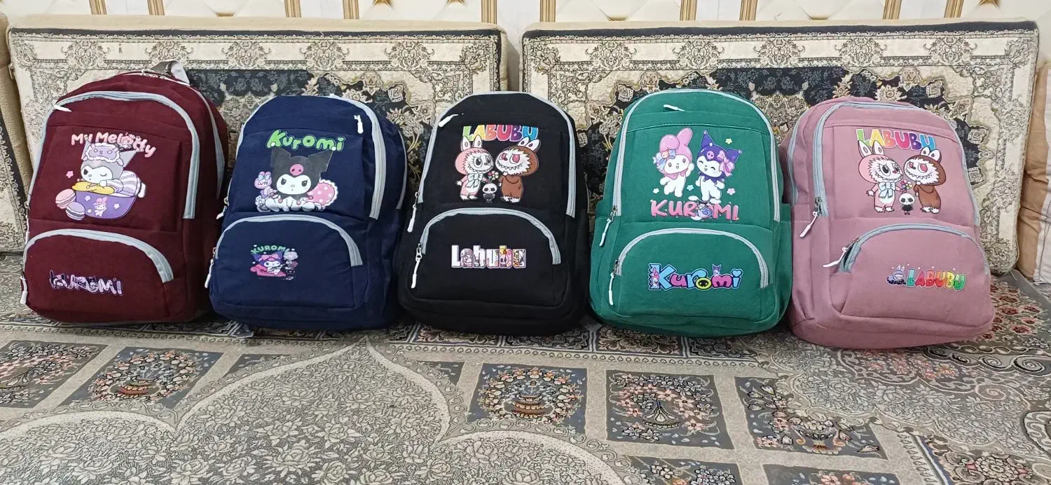 کیف مدرسه‌ای کرومی و لبوبو|کیف، کفش، کمربند|پاکدشت, شهرک انقلاب|دیوار