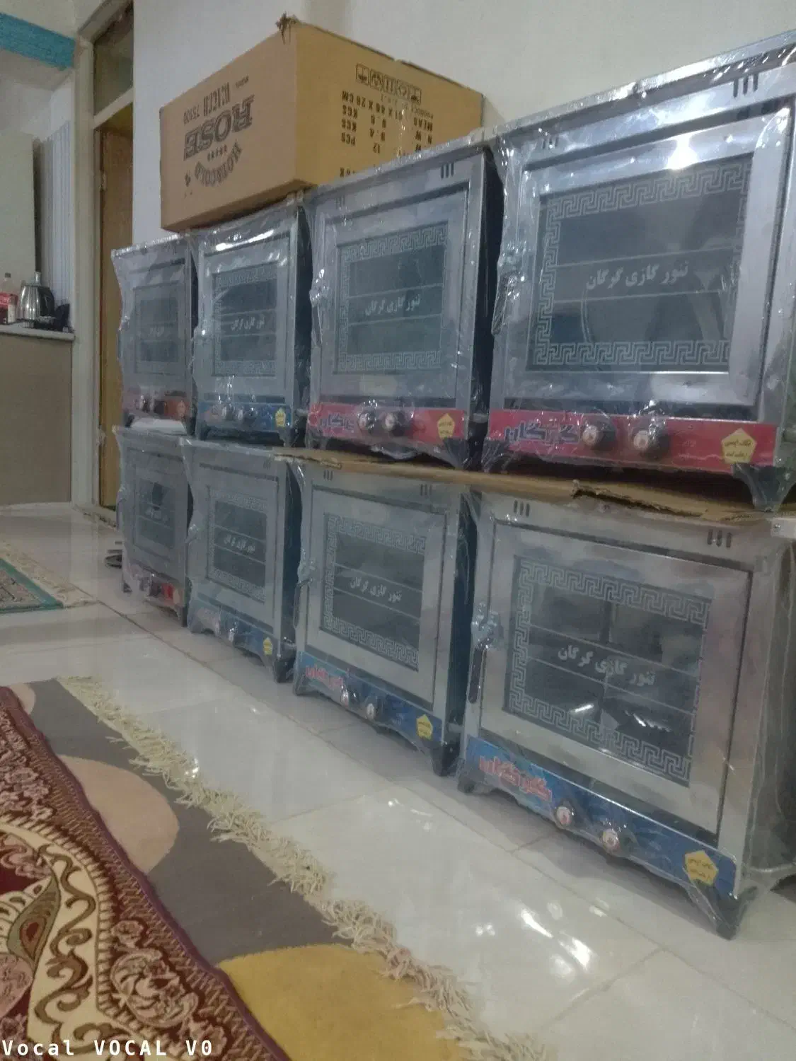 تنور گازی دوسینی استیل نونوپلمپ|اجاق گاز و لوازم برقی پخت‌وپز|کوهسار (البرز), |دیوار