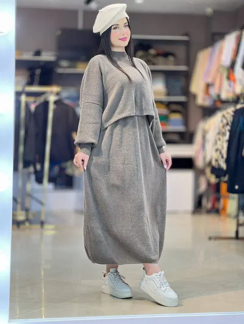 ست بافت همه سایزی رسید|لباس|اندیمشک, |دیوار