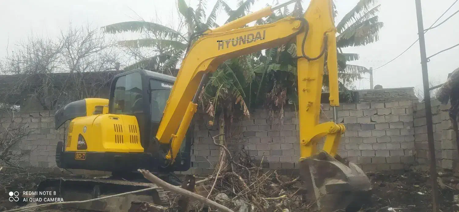 مینی بیل زنجیری هیوندا آر ۶۰|خودرو سنگین|اسلامشهر, شهرک قائمیه|دیوار