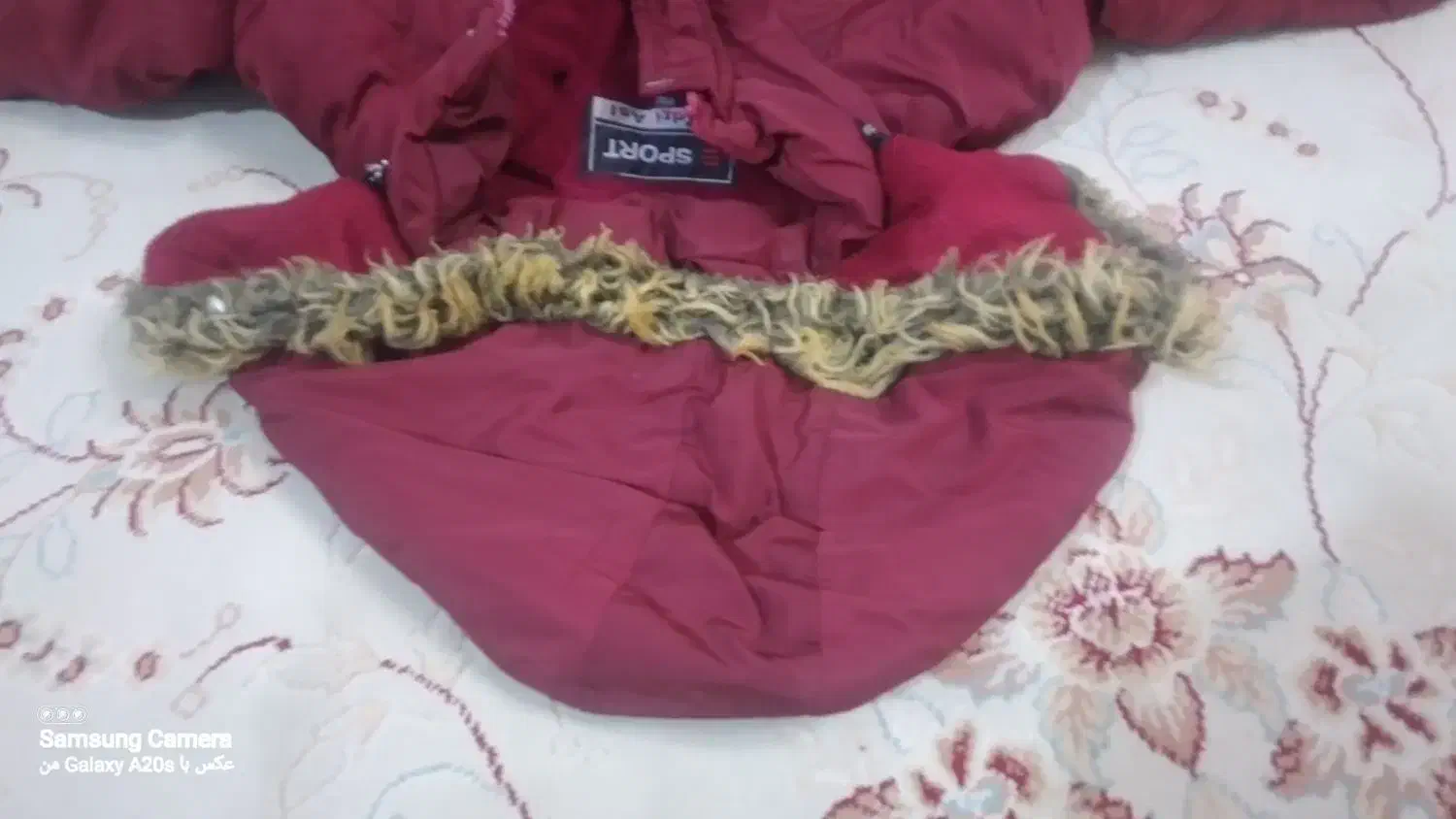 کاپشن زرشکی مناسب سنین ۷ تا ۹ سال|لباس|پردیس, فاز ۱|دیوار