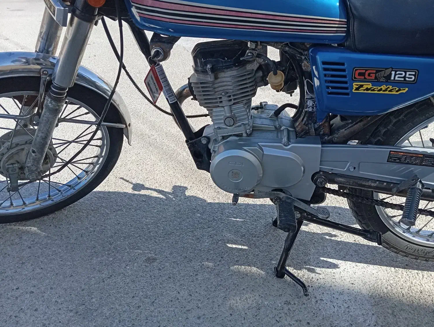 موتور 125هوندا cgمدل 77ژاپن|موتورسیکلت|مرودشت, ژیان|دیوار