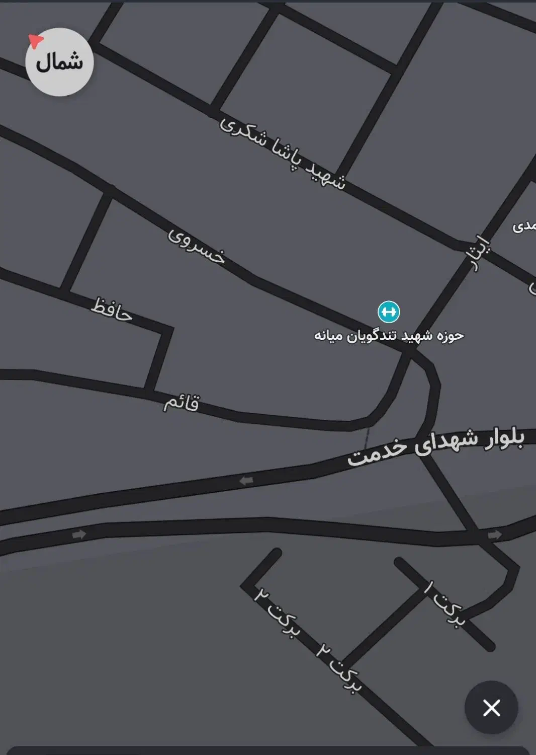 فروش زمین بر خیابان کمر بندی نرسیده به فلکه ایثار|فروش زمین و ملک کلنگی|میانه, |دیوار