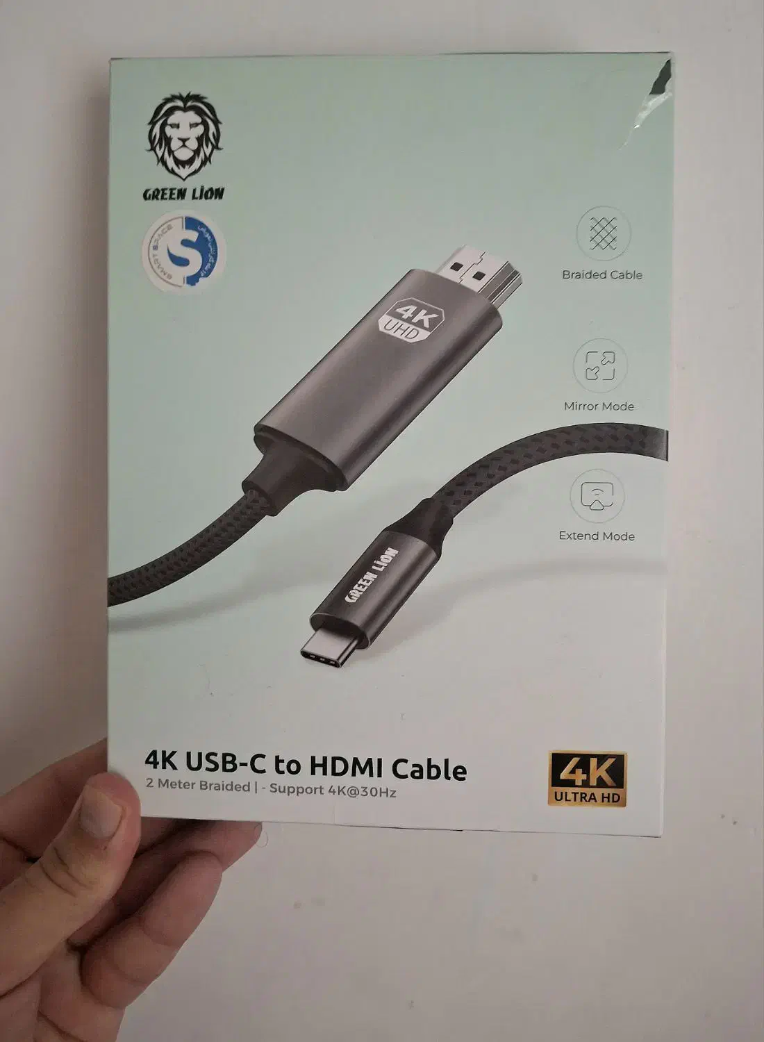 کابل تایپ C به HDMI|لوازم جانبی موبایل و تبلت|صومعهسرا, |دیوار