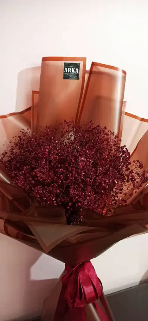 گل ژیپسوفیلا قرمز|گل مصنوعی|زنجان, |دیوار