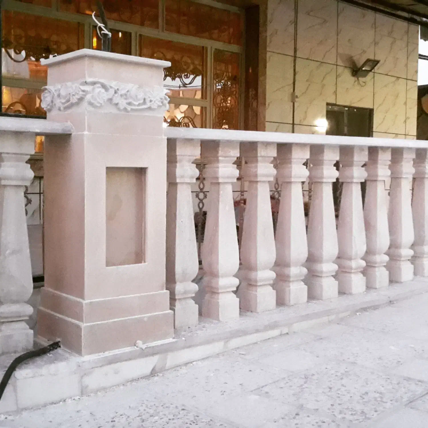 نرده سنگی قیمت مناسب مخصوص باغ|مصالح و تجهیزات ساختمان|مشهد, توس (بلوار توس)|دیوار