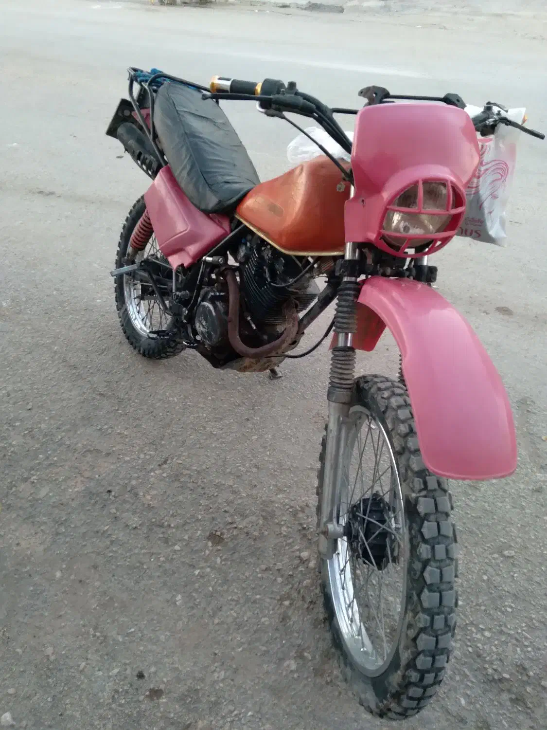 موتور تریل۱۵۰ پلاک ملی|موتورسیکلت|ایذه, |دیوار