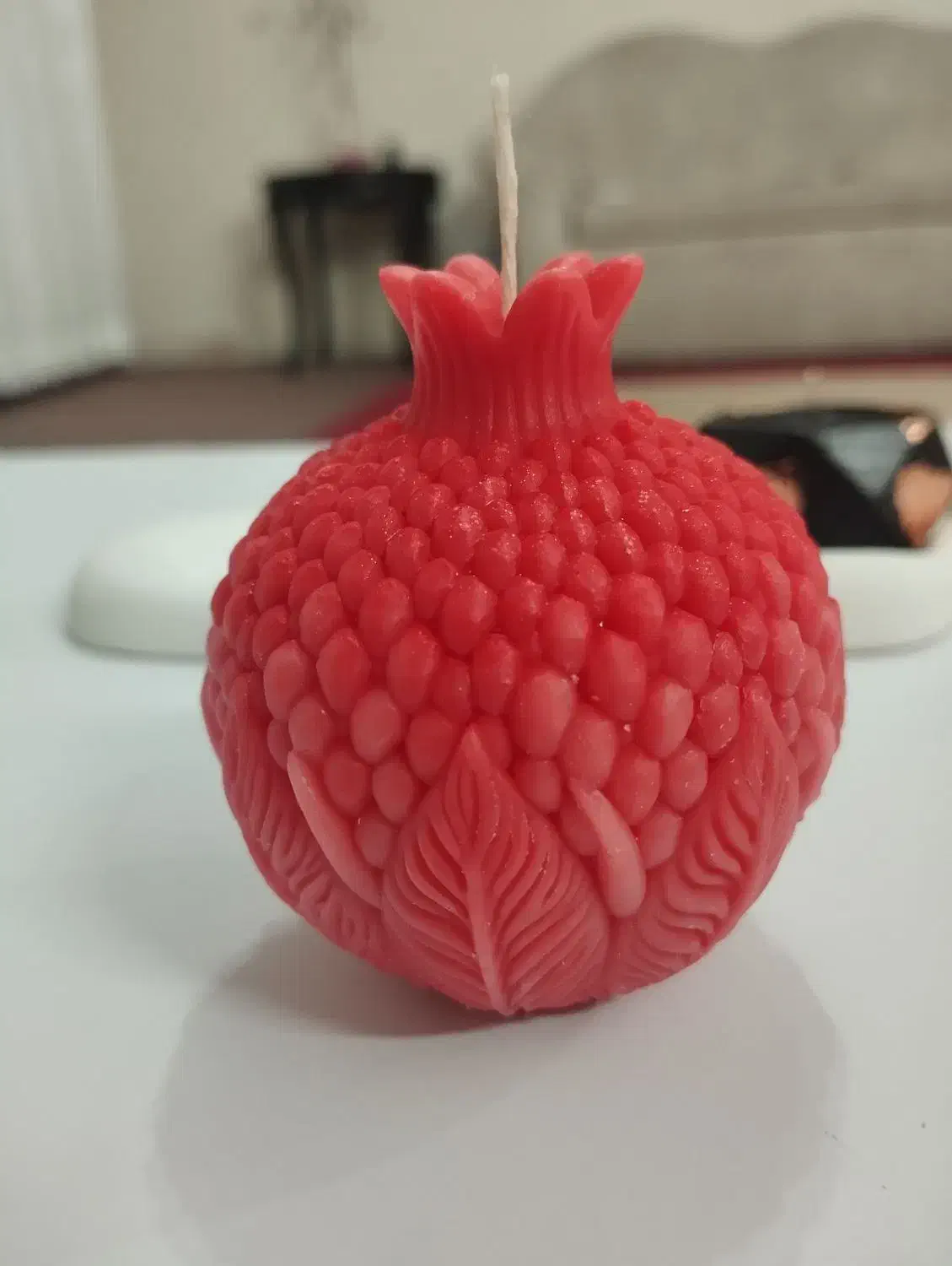 شمع انار یلدایی|صنایع دستی و سایر لوازم تزئینی|معصومیه, |دیوار