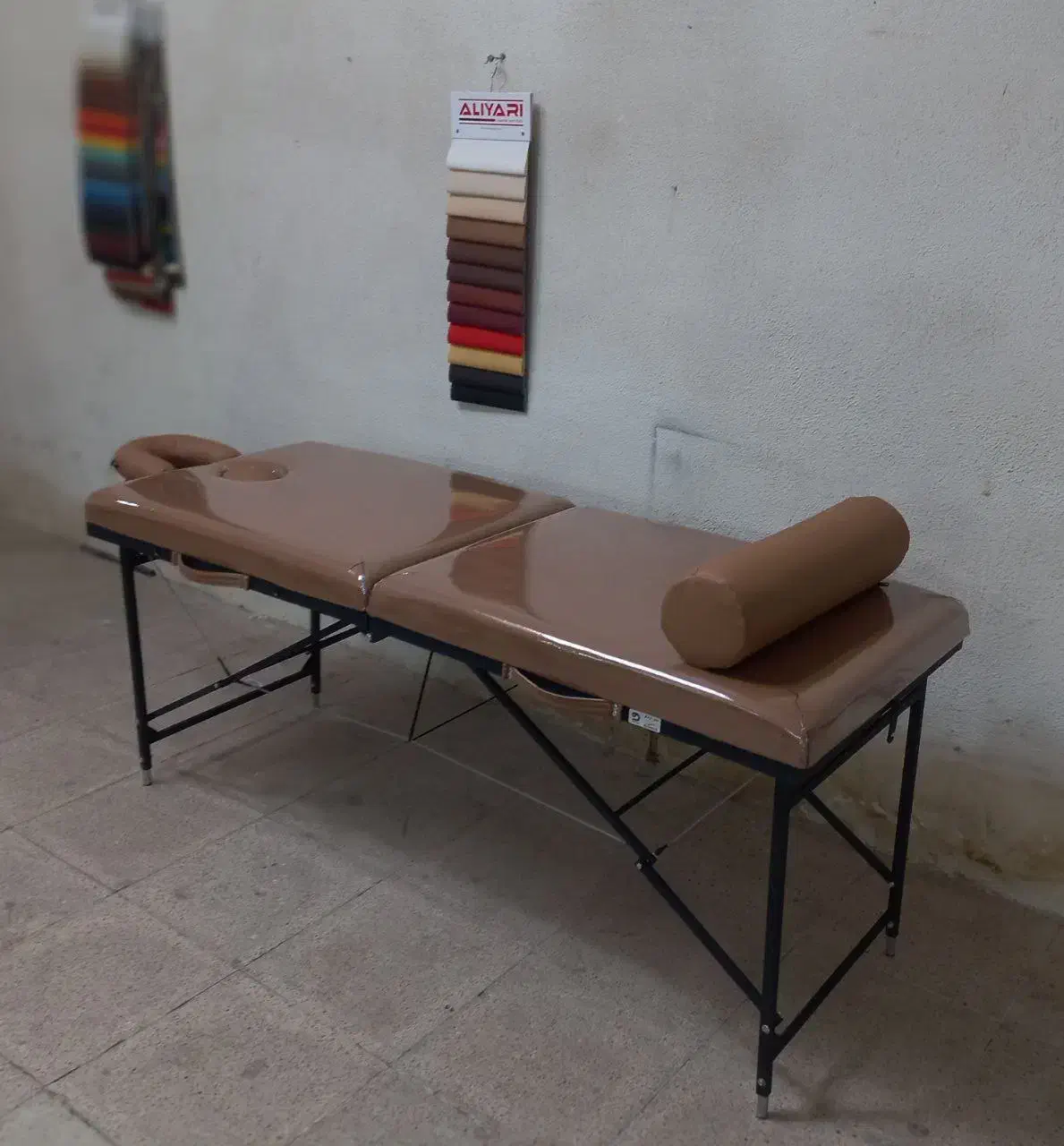 تخت پرتابل ماساژ مژه فشیال|آرایشی، بهداشتی، درمانی|تبریز, |دیوار