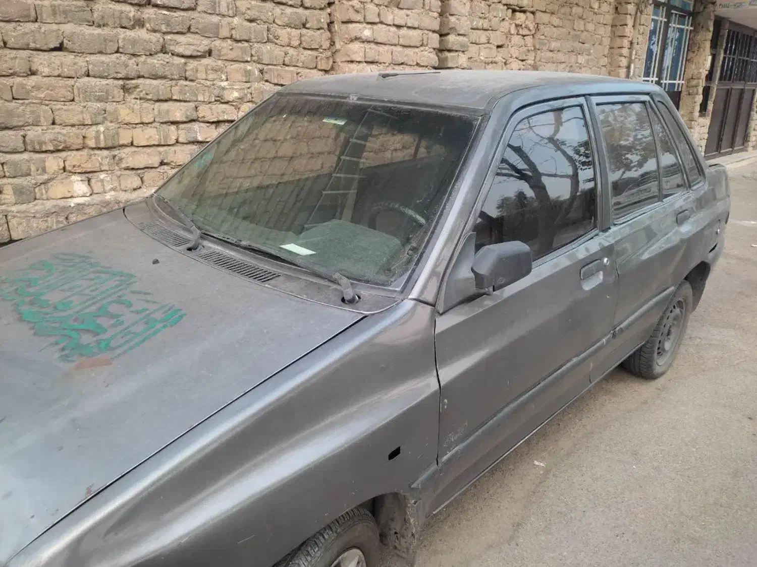 پراید دوگانه دستی نوک مدادی|خودرو سواری و وانت|قم, دروازه چوبی|دیوار